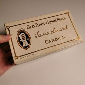 Antique Vintage Laura Secord Chocolate Box - EMPTY